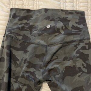 Lululemon Align Green Camo Leggings